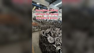 صفحه بالایی فنر هوا و پیستون چگونه تولید می شود؟