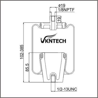 فاضلاب کابین هوا MACK 227QS38 227QS38A 227QS38B Goodyear 1S5-055 جایگزین شده توسط VKNTECH 1S5-055